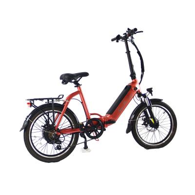 China Aluminum alloy cheap price 48v250W fat tire folding e-bike with frame aluminum alloy for sale