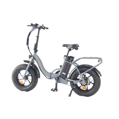 China Aluminum alloy factory direct sales aluminum alloy frame folding assist electric bicycle for sale