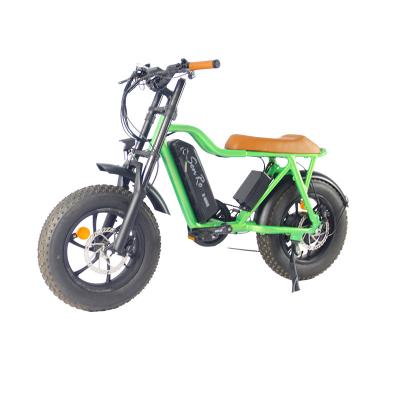 China Promotion Citycoco aluminum alloy style 48v 10ah aluminum alloy fat tire electric bike for sale