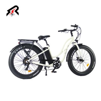 China Special Design 48v Aluminum Alloy Battery Removable City Daily Ebike For Women for sale