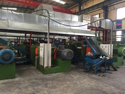 China CE Teruggewonnen Rubber Machine Afval Band Recycling Machine Rubber Granulator Te koop