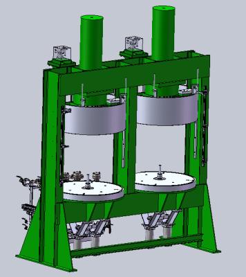 Chine Machine de vulcanisation de pneus de motocyclettes Capsule de pneus hydrauliques Presse de vulcanisation/Machine de fabrication de pneus de motocyclettes à vendre