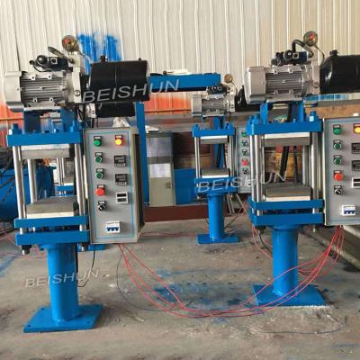 Κίνα Τύπος στήλης PLC Rubber Making Machine Lab Rubber Volcanizing Press Machine προς πώληση