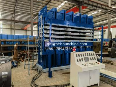 China Hydraulic vulcanizing press for prefabricated retread tire tread for sale