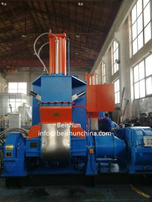 China Rubber Kneader Machine 110KW 75L Shear Rotor Rubber Internal Mixer for Mixing of Rubber Material zu verkaufen