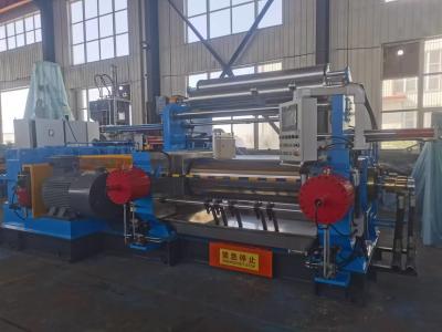 China Máquina de mistura de borracha de trabalho pesado de emergência de segurança de parada dois rolos controlados por PLC à venda