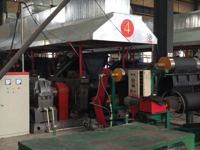 中国 55 - 150KW Waste Tyre Recycling Powder Machine For Recycled rubber Output 600-2000kg/h 販売のため