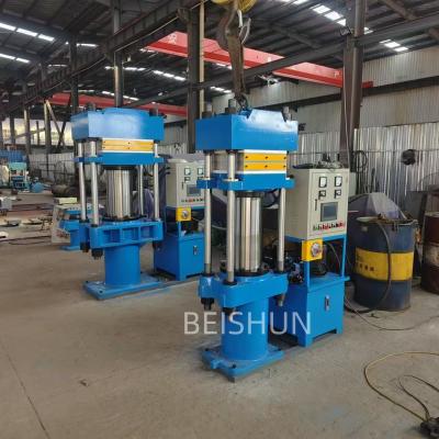 China PLC Control Rubber Gasket Vulcanization Machine, Rubber Sealing Ring Hot Vulcanizing Press Machine for sale