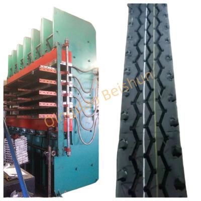 China 5-Layer Electric Heating Jaw Hydraulic Molding Machine Use For Tire Tread Manufacturing for sale