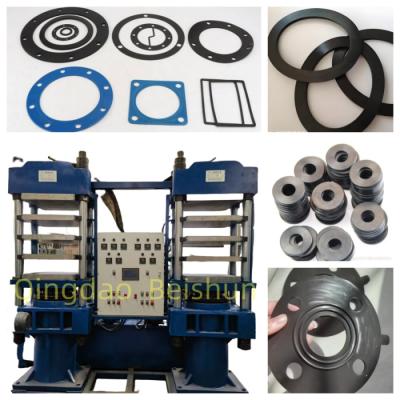 China High Quality Double Station Rubber Sealing Ring  Vulcanizer, Rubber Molding Press, Automatic PLC Control, Automatic Mold Opening for sale