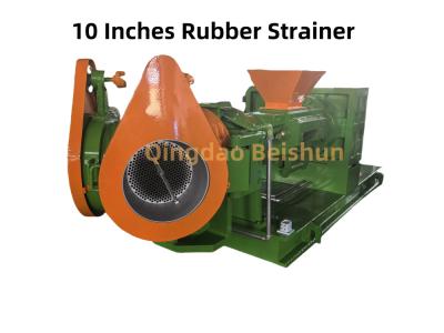 China 10-Zoll-Zwei-Kopf-Gummi-Strainer Extruder Kapazität 1600 kg/Stunde zu verkaufen