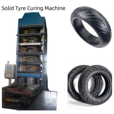 China Four-Layer Solid Tire Curing Machine Is Used For Solid Tire Manufacturing en venta