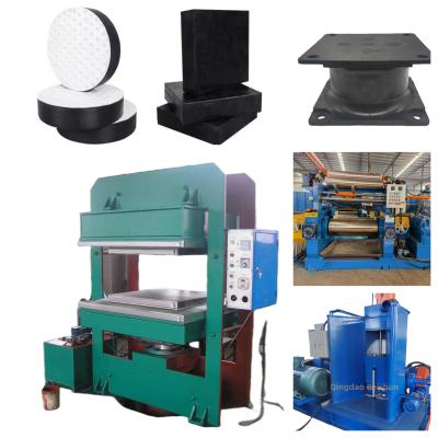 China Good After-Sales Rubber Hydraulic Molding Machine Is Used To Manufacture Rubber Shock-Absorbing Pads And Rubber Shock-Absorbing Bases for sale