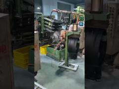 Semi-automatic motorcycle tyre forming Machine Bladder Capsule Tire Production Line