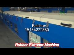 rubber cold feed extruder for producing epdm rubber sealing strips