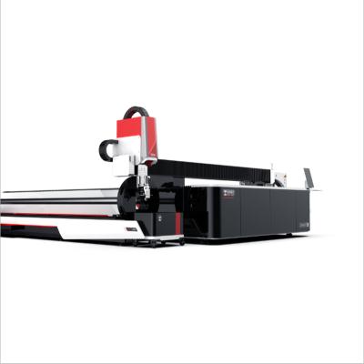 China Industrial SERVOMOTOR ZS4020GT laser cutting machine for steel pipe plate with interchange worktable laser cutter for sale