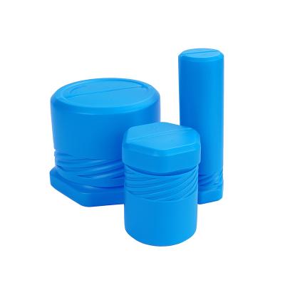 China 35*120mm Plastic Thread Milling Cutter Circular Telescopic Wrapping Tube for sale