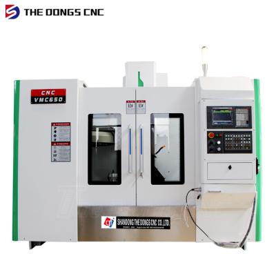 Chine New condition hot machine type price 3 axis vertical cnc machining center VMC650 à vendre