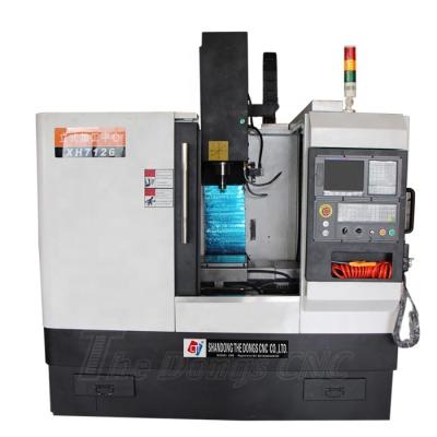 China XH7126 CNC Milling Machining Center higher spindle speed rapid movement mini cnc milling machine en venta