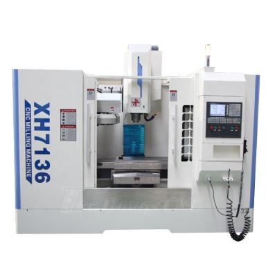 China cnc milling machine 4 axis CNC vertical machining center price XK(H)7136 en venta