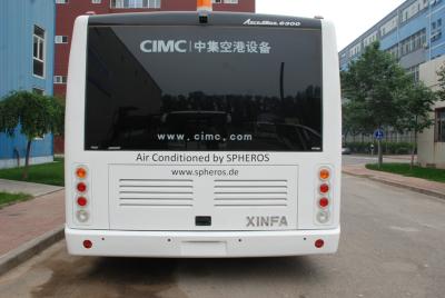 China Raio de giro <9200mm da camioneta expresso Aero confortável do terminal de ônibus de 13 assentos à venda