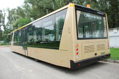 Chine Autobus de tablier d'aéroport de moteur diesel de 4 courses, cars d'aéroport international à vendre