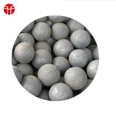 China low carbon 30-40HRC forged and cast grinding steel ball for sale