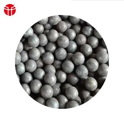 China Low abrasion  60mm-130mm Hot Rolled Forged Grinding Steel Ball for sale