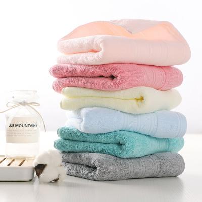 China Hot-selling soft comfortable full-color worsted pure face towel cotton household safe for children for sale