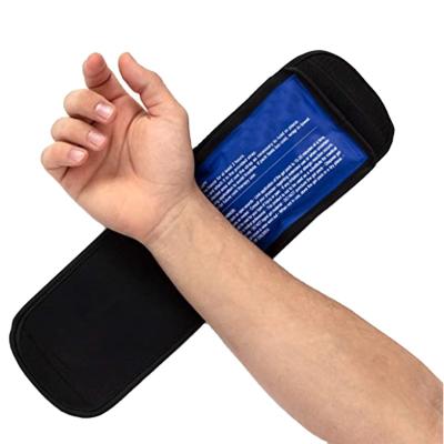 China PVC Foot Therapy Wrap Hot Cold Gel Physiotherapy Ice Pack Cool Gel Physiotherapy Gel Pad for Foot and Wrist Therapy for sale