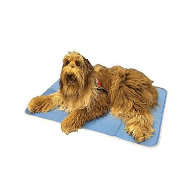 China Custom Cooling Dog Cat Pet Gel Cooling Mat Cushion Cooling Pad for sale