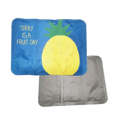 China Cool Dog Cat Pet Protective Seat Non-slip Cold Cartoon Cooling Mat For Summer for sale