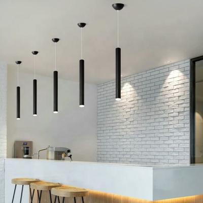 China Art Unique Sport Indoor Fashion Modern Hanging Downlight Tube LED Light Pendant Lamp for sale