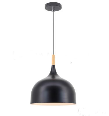 China Modern Simple Modern Lamp Lamparas Industrial Wooden Pendant Light Chandelier for sale