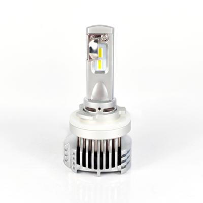 China ZY led headlight P12 h1 led lights h15 led car accessories H15 DRL canbus headlight bulbs universal ready for sale