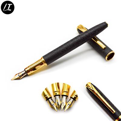 China Student Classical Logo Metal Fountain Pen High Quality Custom Luxury for sale