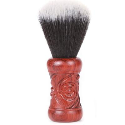 China 2022 Waterproof New Barber Shop Hair Cutting Hair Brush Solid Wood Nylon Cleaning Broken Hair Brush for sale