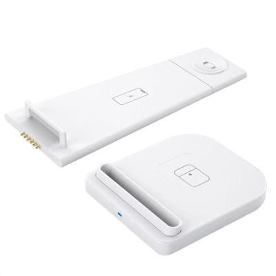 China Detachable Detachable Cable 3in1 15W Multifunctional Fast Free Wireless Charger for iwatch for mobile phone for airpods for sale