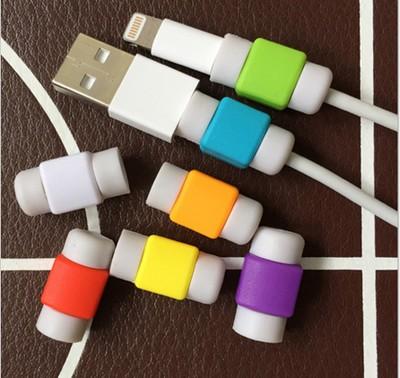 China For All USB Cable Factory Supply Silicon Rubber Rubber Data Cable Protector For iPhone Charging Cord for sale