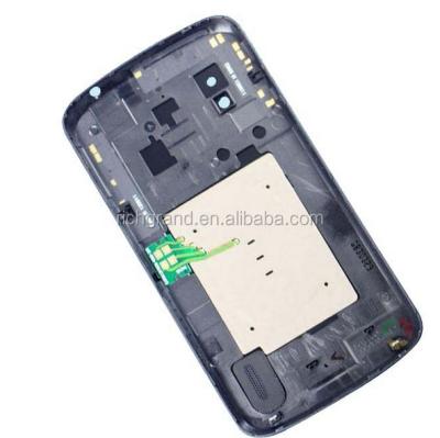 China High Quality Rear Battery Back Cover Housing For LG Google Nexus 4 E960 For 4 E960 Plugins for sale