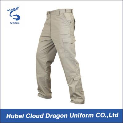 China Poly Cotton Ripstop Tactical Pants / Military Work Pants With Internal Knee Pockets for sale