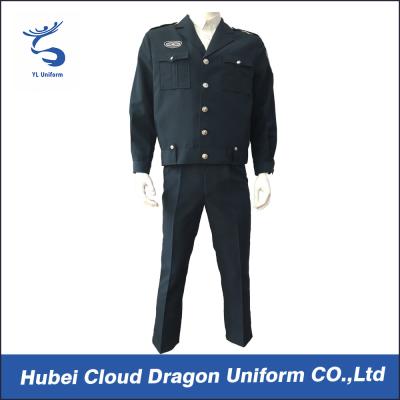 China Custom Navy Tactical Security Guard Uniform suits for sale