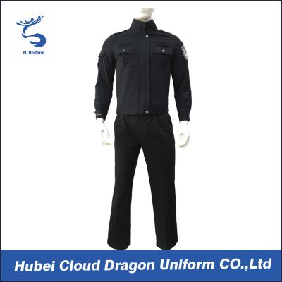 China Kundenspezifische Marine-Blau-taktische Kampf-Uniform/Polizei-formale Uniform langärmlig zu verkaufen