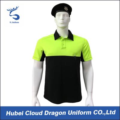 China Polyester-kundenspezifische Polizei-T-Shirts 100% weiches Brethable mit dem Blockieren der Farbe, YL2016TS017 zu verkaufen