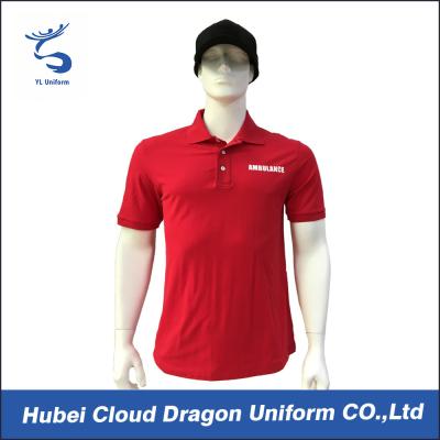 China Women Men Security Guard T Shirts For Patrol / Police Duty , Color Customized for sale