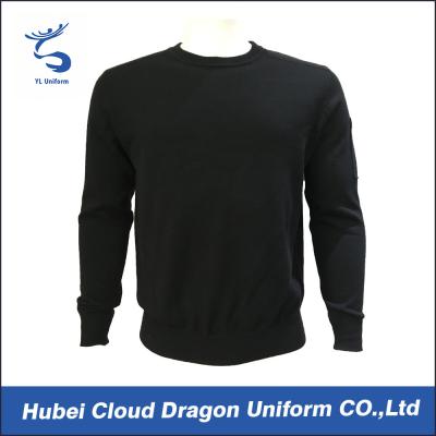 China Kundenspezifische langärmlige Sicherheitsbeamte-Hemden/Aufgaben-Sicherheitsbeamte-Strickjacke 55%Acrylic 45%Cotton zu verkaufen