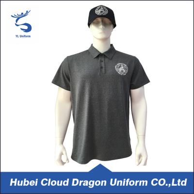 China 120-G-/Mhelle schwarze kundenspezifische Sicherheits-Polo-Hemden, Polo-Hemd des kurzen Ärmels zu verkaufen