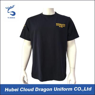 China 100% Polyester Men Police Officer T Shirts Printed Company Logo for sale