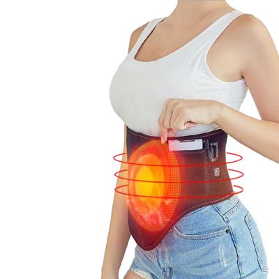 China Hot Compress Physiotherapy and Pain Relief Woman Home Use Waist Washable Infrared Heating Palace Hot Passionate Belt for sale