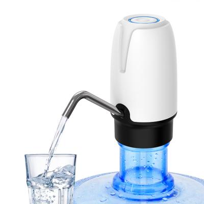 China External Pipe Lighting Button Type Concave V Shape Drinking Water Dispenser Portable Pump For Household for sale